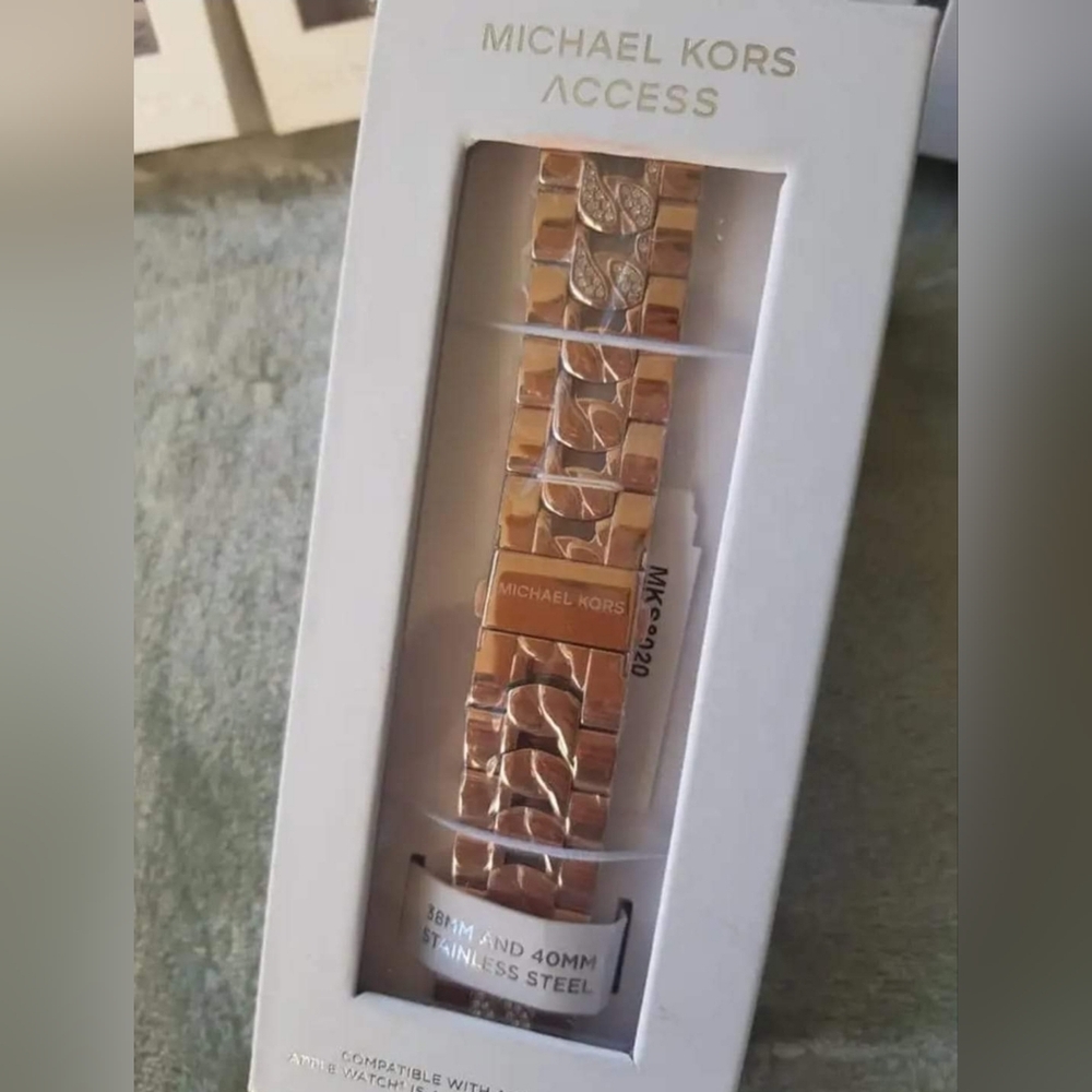 Michael Kors Rose Gold Link Bracelet